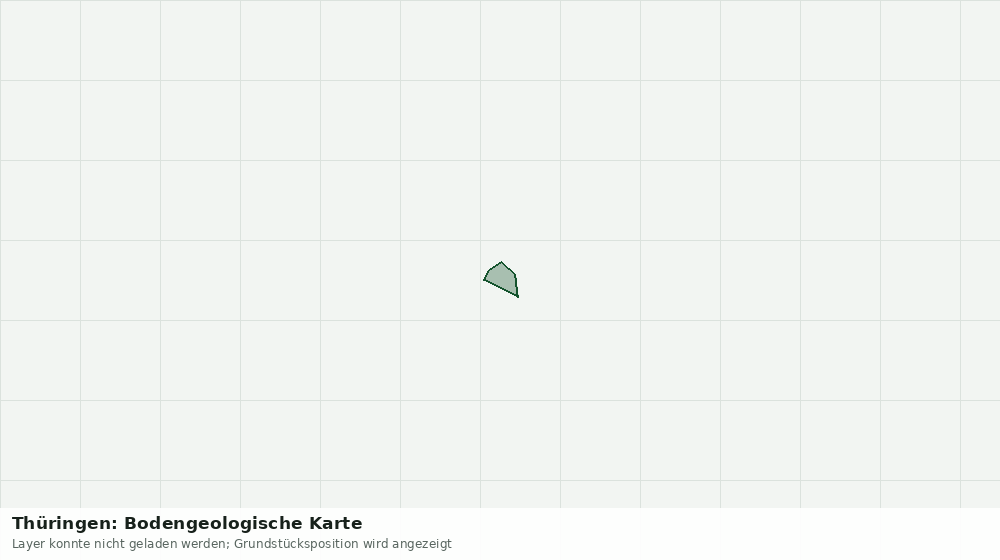 Statische Kartenansicht: Thüringen: Bodengeologische Karte