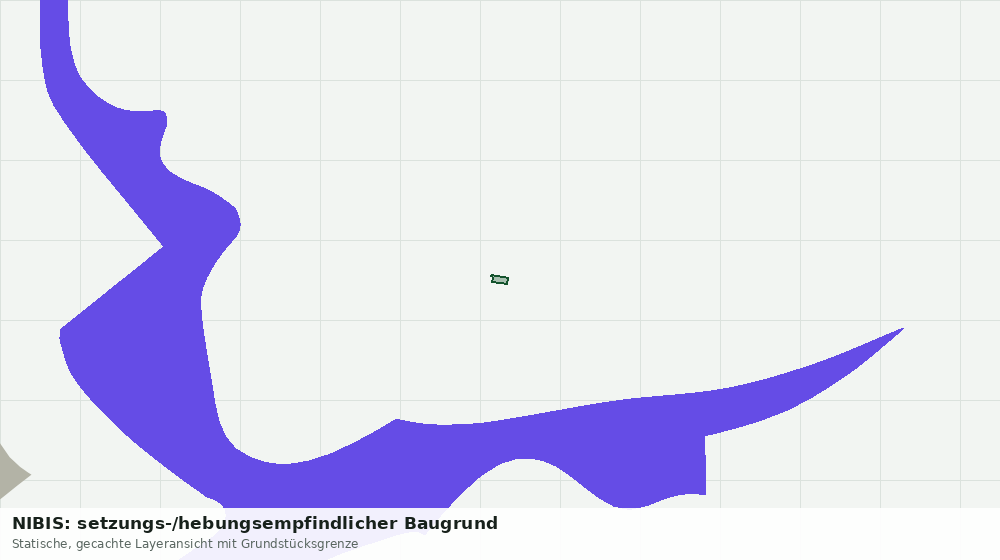 Statische Kartenansicht: NIBIS: setzungs-/hebungsempfindlicher Baugrund
