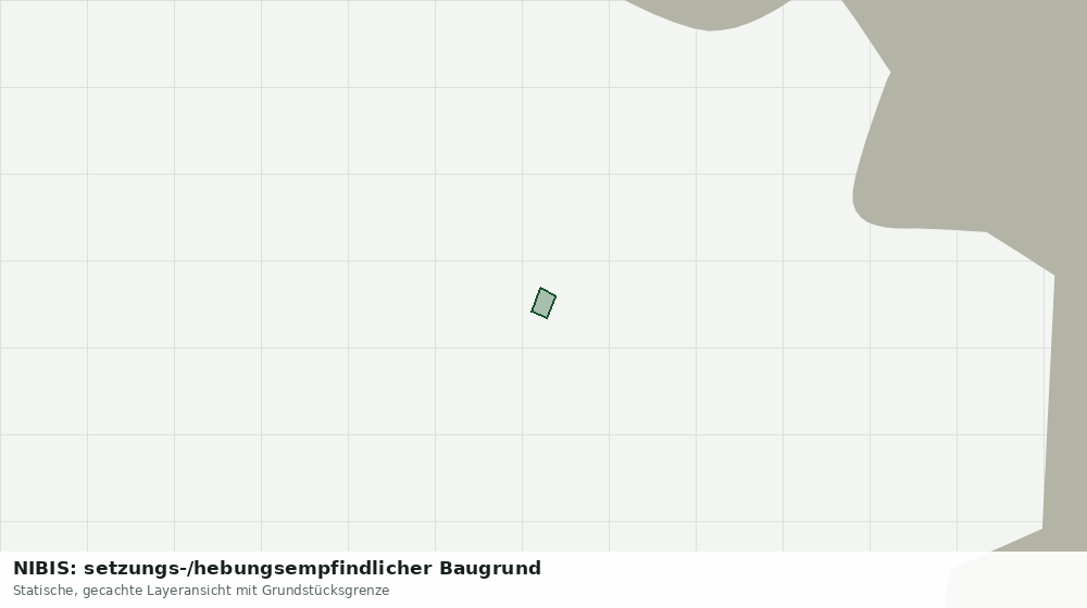 Statische Kartenansicht: NIBIS: setzungs-/hebungsempfindlicher Baugrund