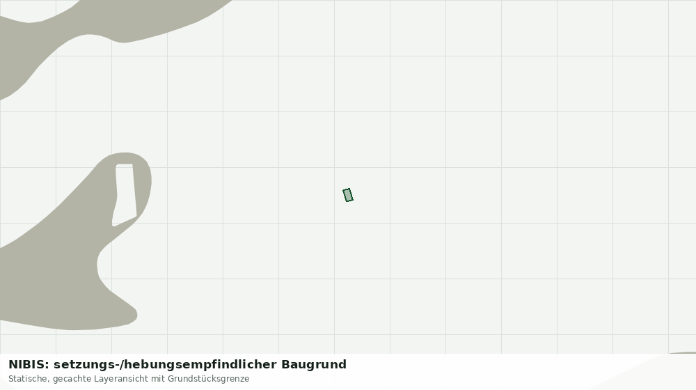 Statische Kartenansicht: NIBIS: setzungs-/hebungsempfindlicher Baugrund