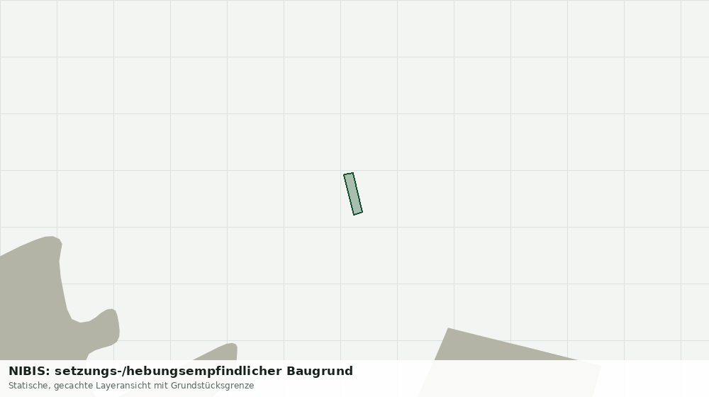 Statische Kartenansicht: NIBIS: setzungs-/hebungsempfindlicher Baugrund