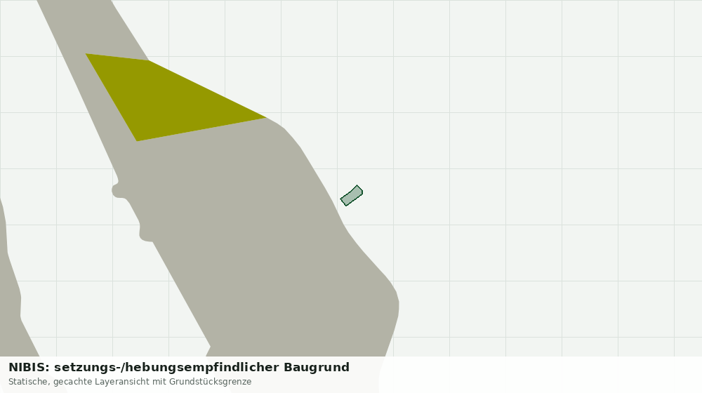 Statische Kartenansicht: NIBIS: setzungs-/hebungsempfindlicher Baugrund
