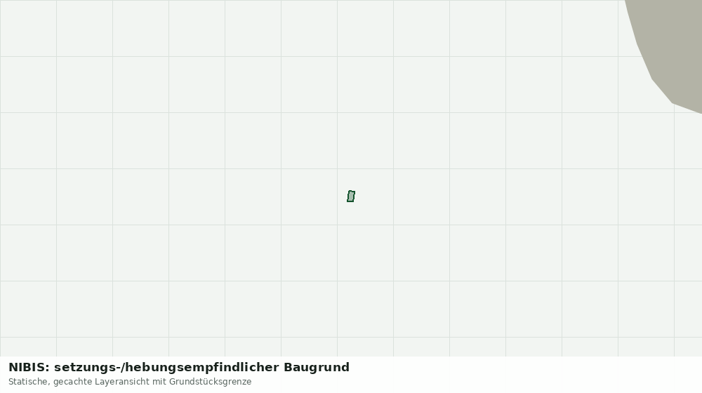 Statische Kartenansicht: NIBIS: setzungs-/hebungsempfindlicher Baugrund