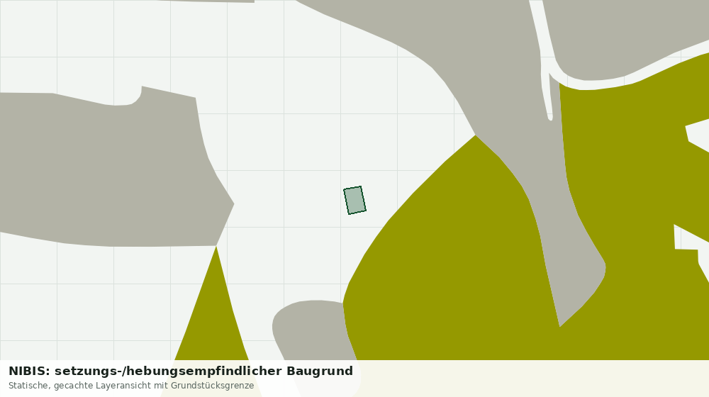 Statische Kartenansicht: NIBIS: setzungs-/hebungsempfindlicher Baugrund