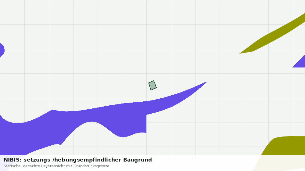 Statische Kartenansicht: NIBIS: setzungs-/hebungsempfindlicher Baugrund