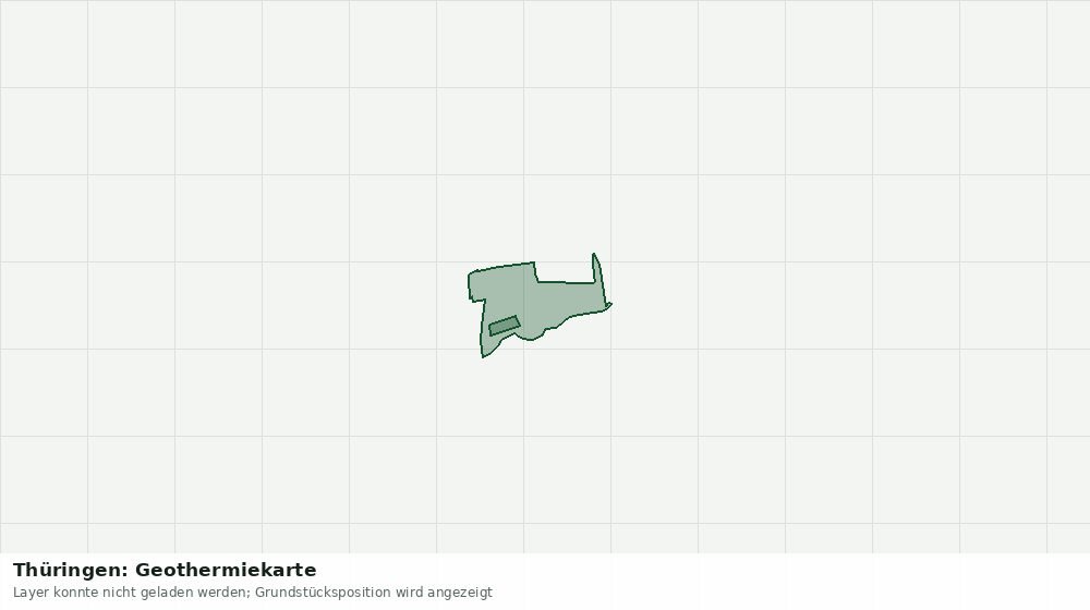 Statische Kartenansicht: Thüringen: Geothermiekarte