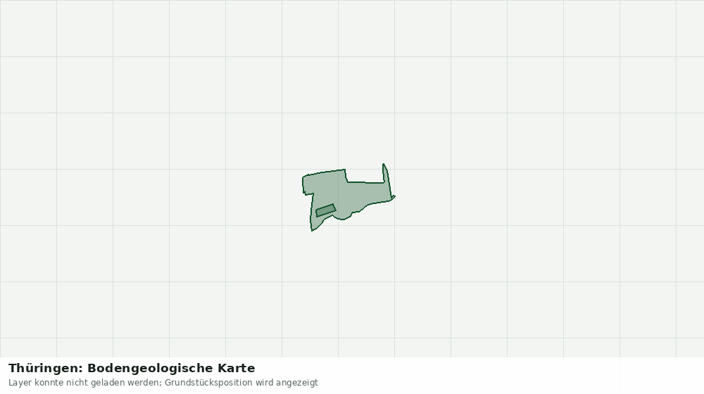 Statische Kartenansicht: Thüringen: Bodengeologische Karte
