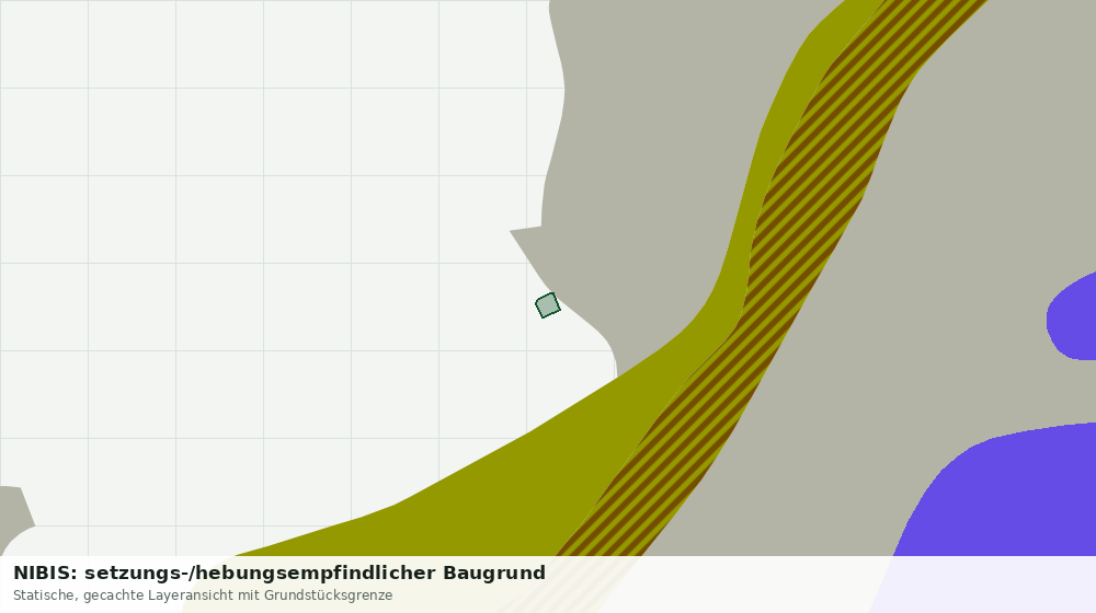 Statische Kartenansicht: NIBIS: setzungs-/hebungsempfindlicher Baugrund