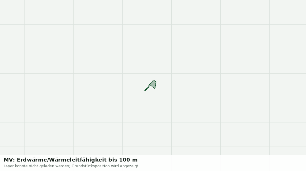 Statische Kartenansicht: MV: Erdwärme/Wärmeleitfähigkeit bis 100 m