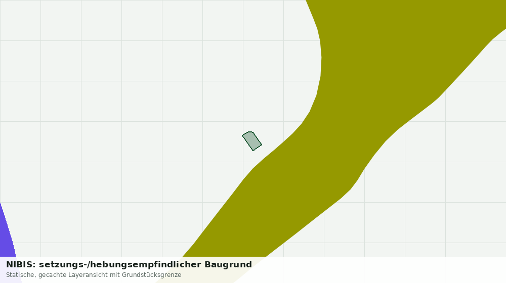 Statische Kartenansicht: NIBIS: setzungs-/hebungsempfindlicher Baugrund
