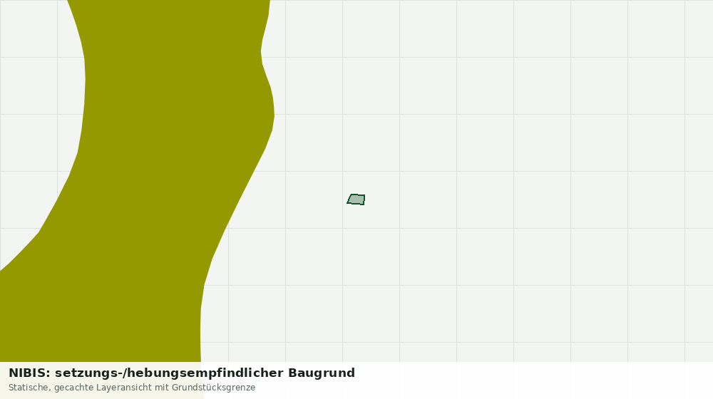 Statische Kartenansicht: NIBIS: setzungs-/hebungsempfindlicher Baugrund