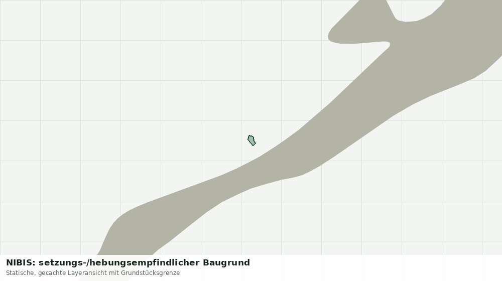 Statische Kartenansicht: NIBIS: setzungs-/hebungsempfindlicher Baugrund
