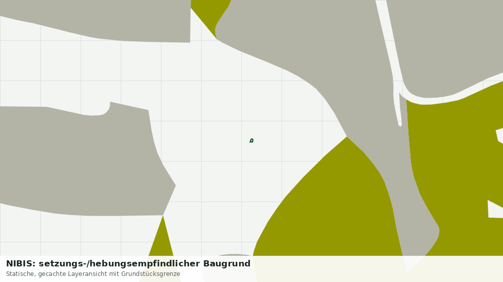 Statische Kartenansicht: NIBIS: setzungs-/hebungsempfindlicher Baugrund