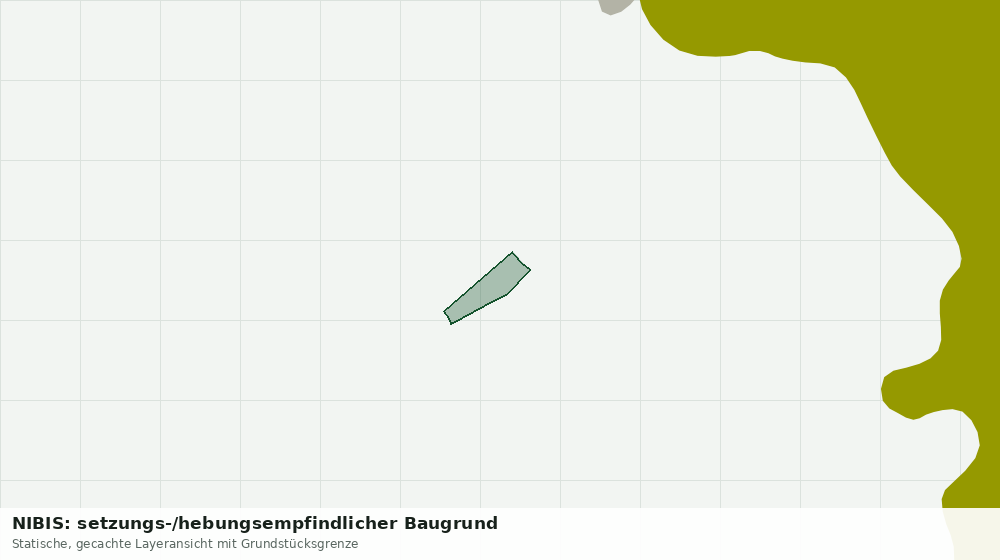 Statische Kartenansicht: NIBIS: setzungs-/hebungsempfindlicher Baugrund