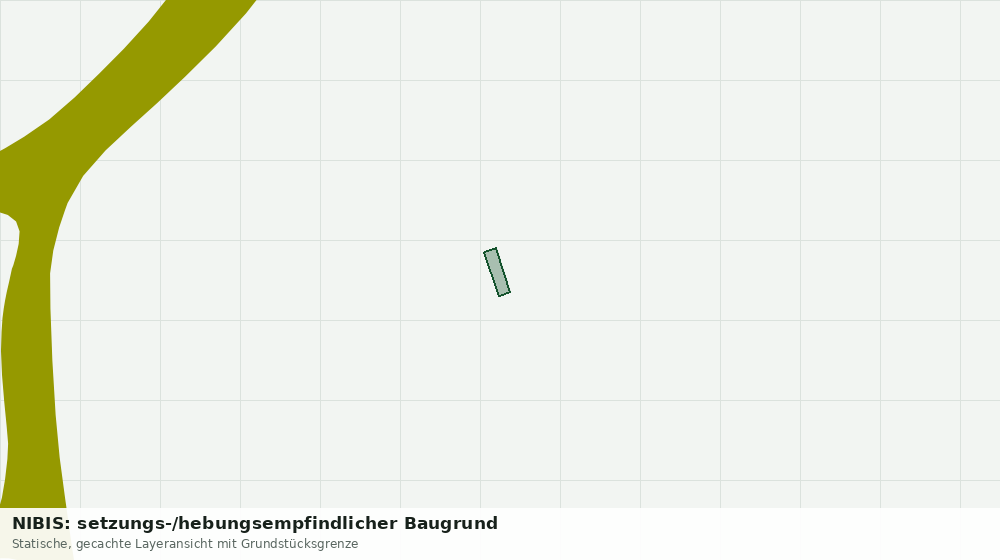 Statische Kartenansicht: NIBIS: setzungs-/hebungsempfindlicher Baugrund