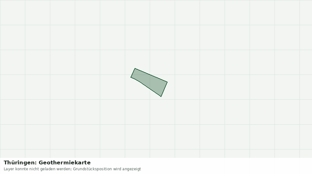 Statische Kartenansicht: Thüringen: Geothermiekarte