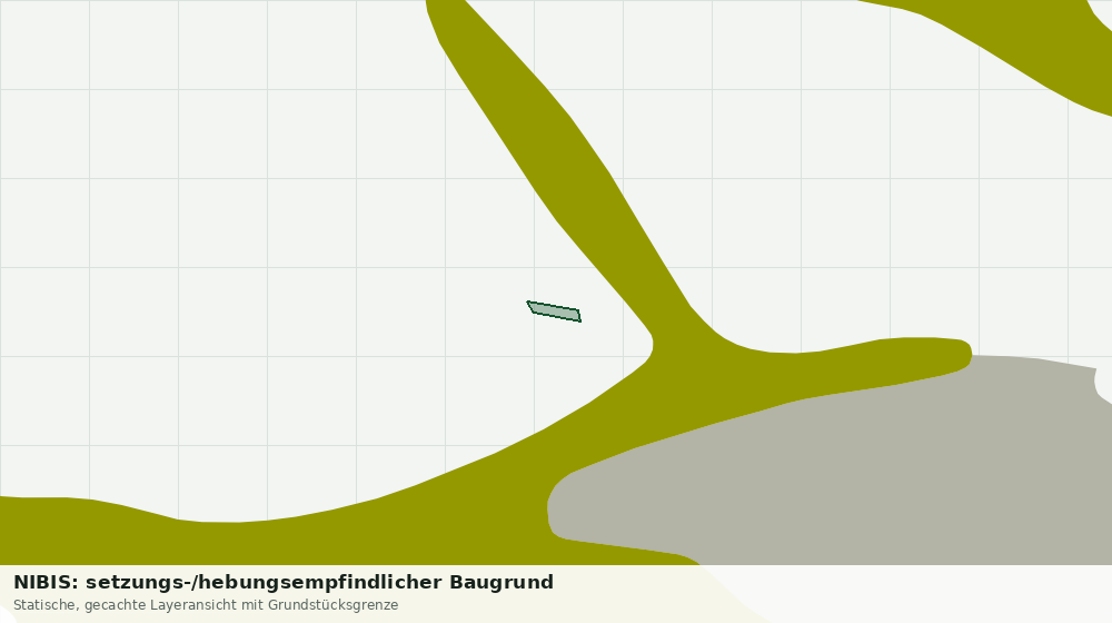 Statische Kartenansicht: NIBIS: setzungs-/hebungsempfindlicher Baugrund