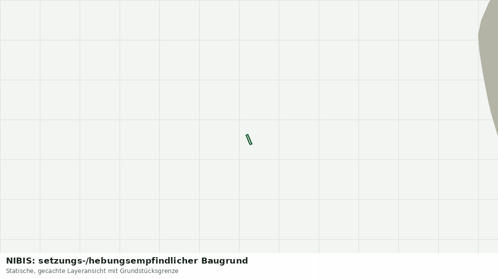 Statische Kartenansicht: NIBIS: setzungs-/hebungsempfindlicher Baugrund