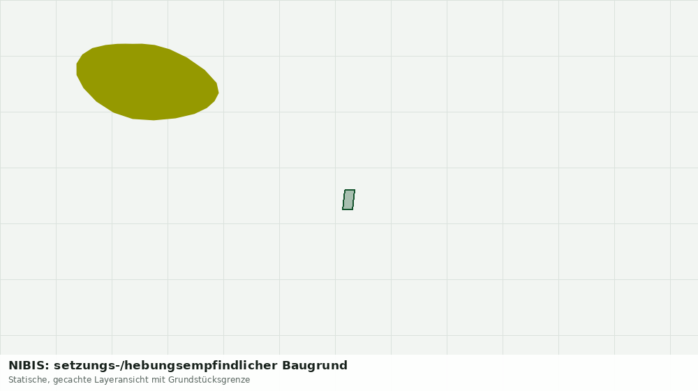 Statische Kartenansicht: NIBIS: setzungs-/hebungsempfindlicher Baugrund