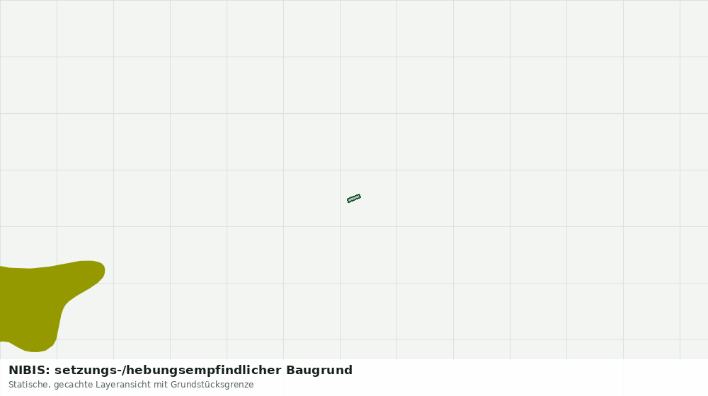 Statische Kartenansicht: NIBIS: setzungs-/hebungsempfindlicher Baugrund