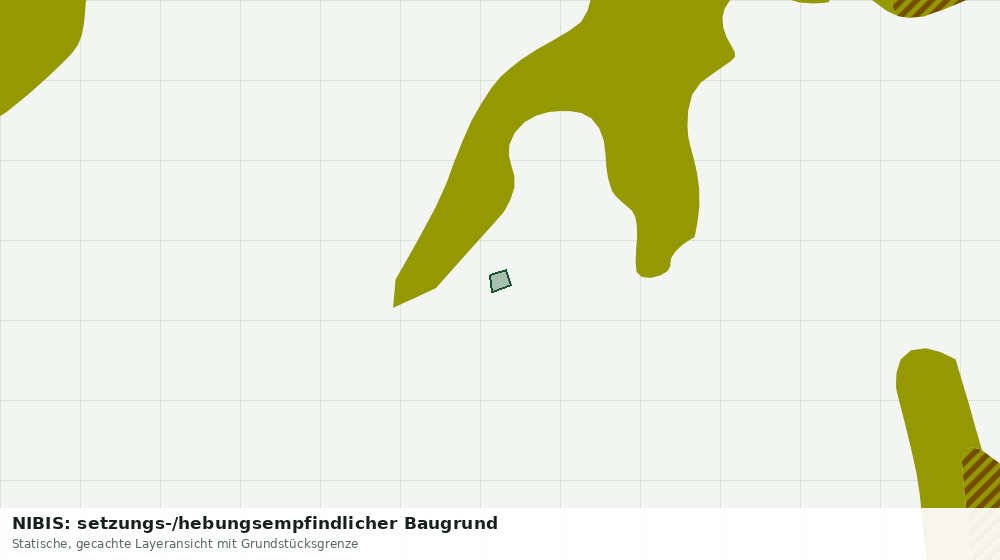 Statische Kartenansicht: NIBIS: setzungs-/hebungsempfindlicher Baugrund