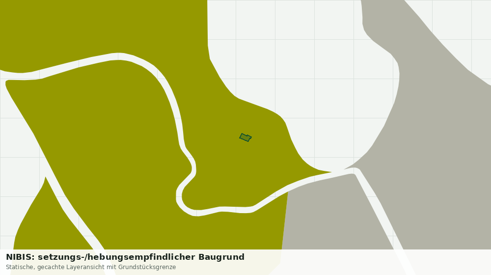 Statische Kartenansicht: NIBIS: setzungs-/hebungsempfindlicher Baugrund