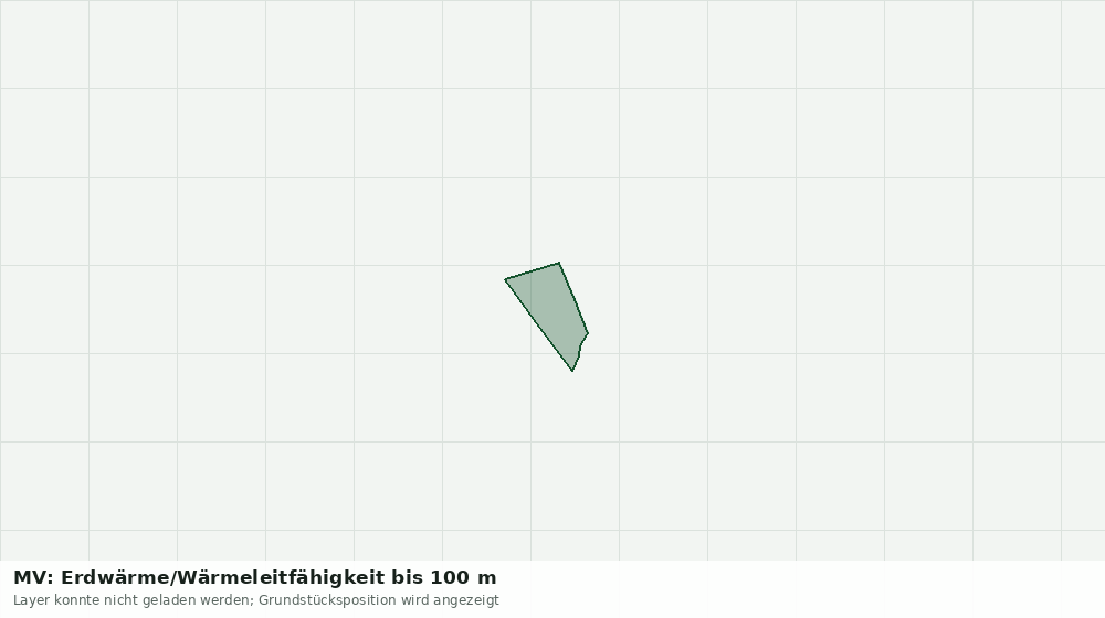 Statische Kartenansicht: MV: Erdwärme/Wärmeleitfähigkeit bis 100 m