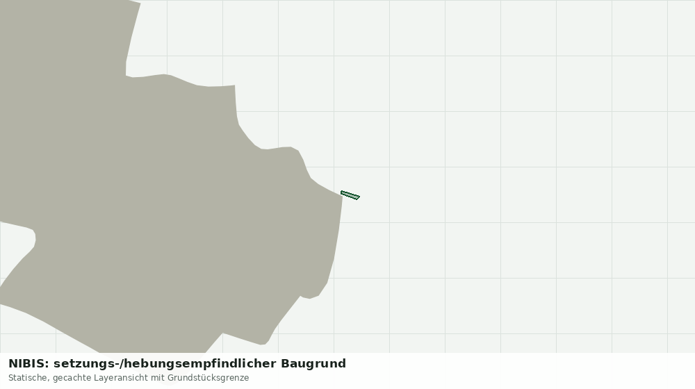 Statische Kartenansicht: NIBIS: setzungs-/hebungsempfindlicher Baugrund