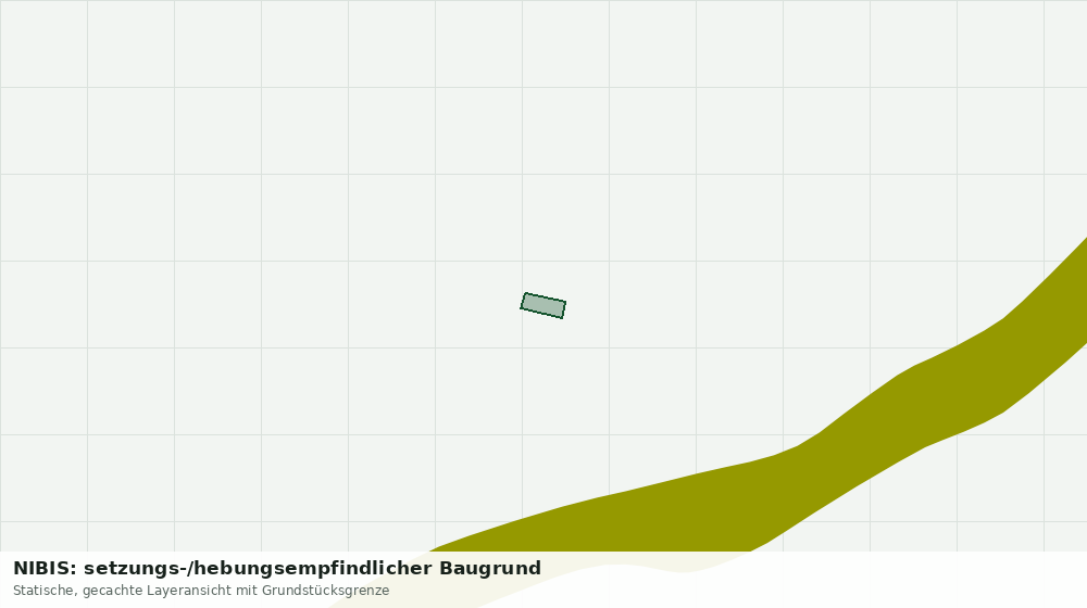 Statische Kartenansicht: NIBIS: setzungs-/hebungsempfindlicher Baugrund