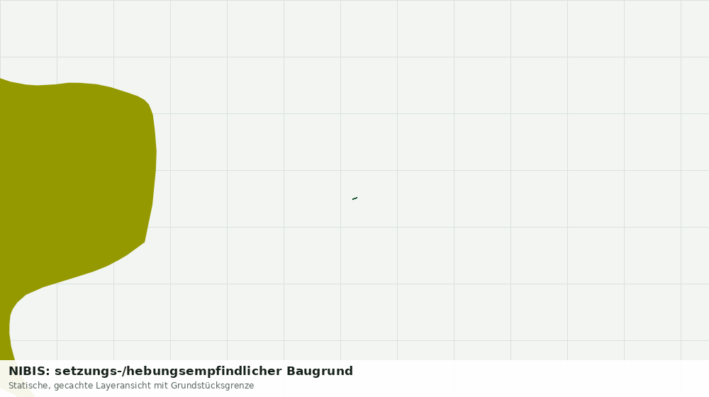 Statische Kartenansicht: NIBIS: setzungs-/hebungsempfindlicher Baugrund