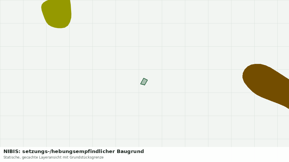 Statische Kartenansicht: NIBIS: setzungs-/hebungsempfindlicher Baugrund