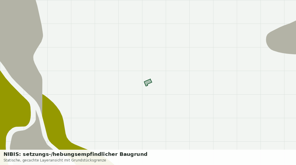 Statische Kartenansicht: NIBIS: setzungs-/hebungsempfindlicher Baugrund