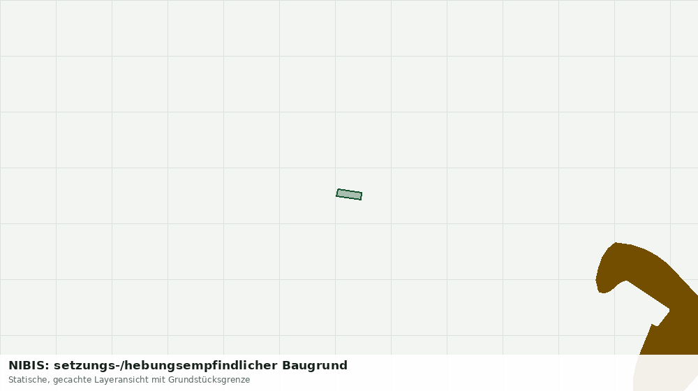 Statische Kartenansicht: NIBIS: setzungs-/hebungsempfindlicher Baugrund