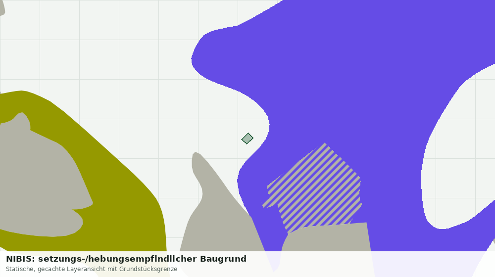 Statische Kartenansicht: NIBIS: setzungs-/hebungsempfindlicher Baugrund