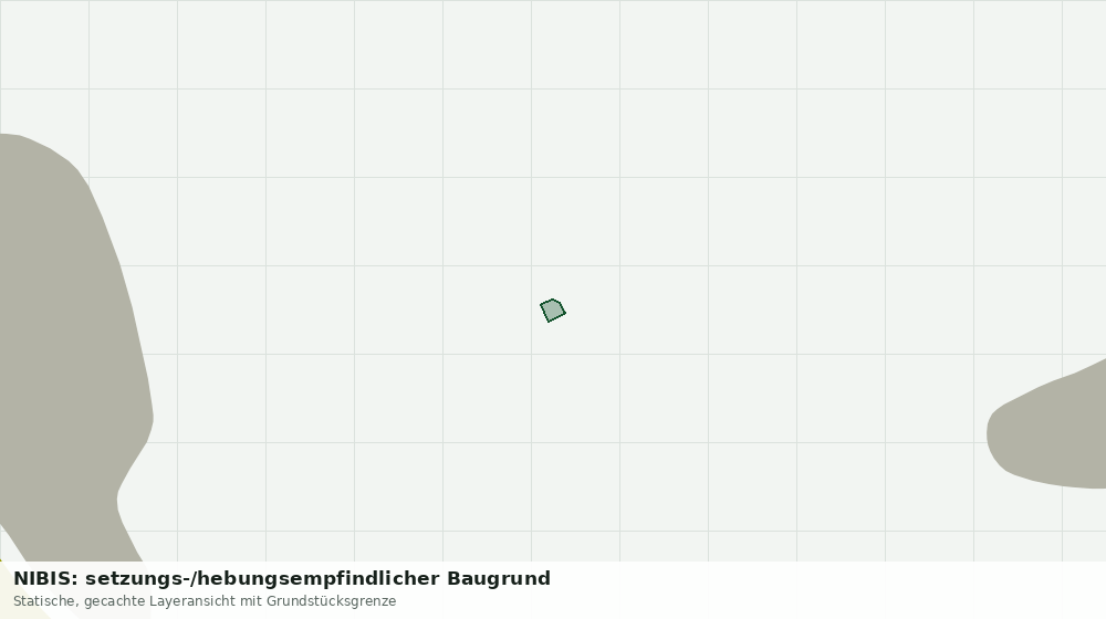 Statische Kartenansicht: NIBIS: setzungs-/hebungsempfindlicher Baugrund