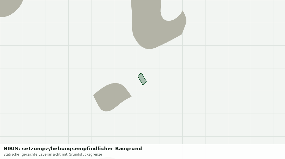 Statische Kartenansicht: NIBIS: setzungs-/hebungsempfindlicher Baugrund