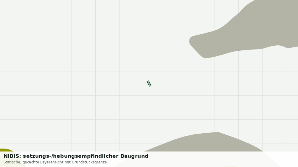 Statische Kartenansicht: NIBIS: setzungs-/hebungsempfindlicher Baugrund