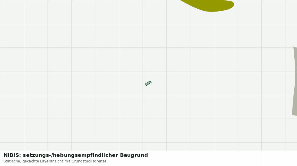 Statische Kartenansicht: NIBIS: setzungs-/hebungsempfindlicher Baugrund