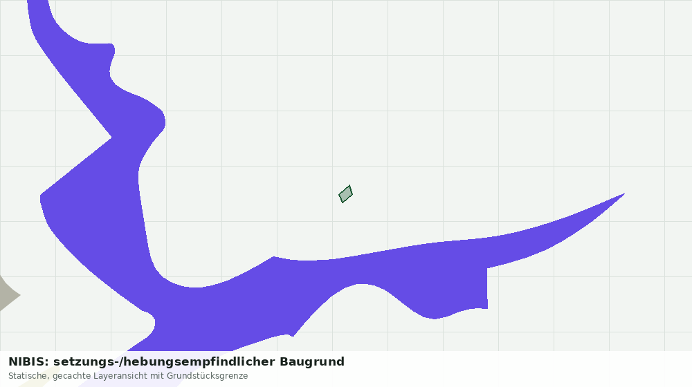 Statische Kartenansicht: NIBIS: setzungs-/hebungsempfindlicher Baugrund