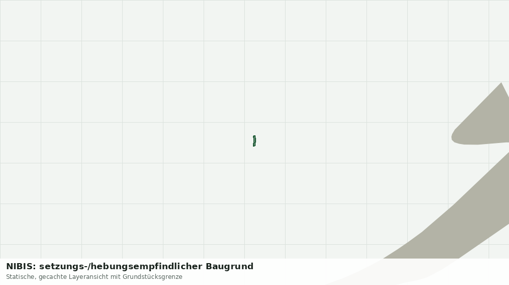 Statische Kartenansicht: NIBIS: setzungs-/hebungsempfindlicher Baugrund
