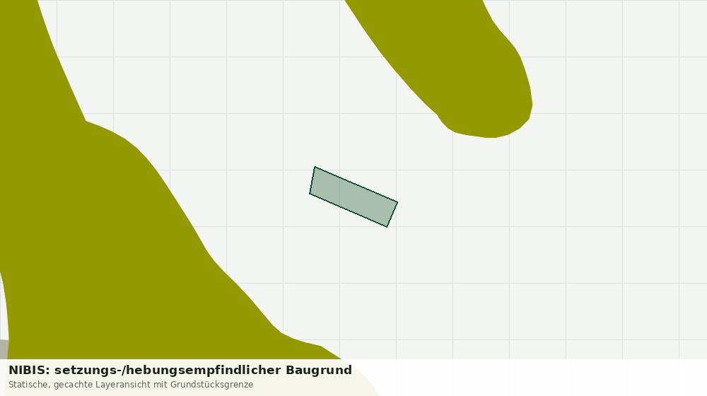 Statische Kartenansicht: NIBIS: setzungs-/hebungsempfindlicher Baugrund