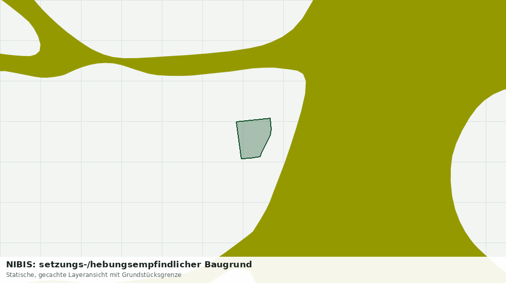 Statische Kartenansicht: NIBIS: setzungs-/hebungsempfindlicher Baugrund
