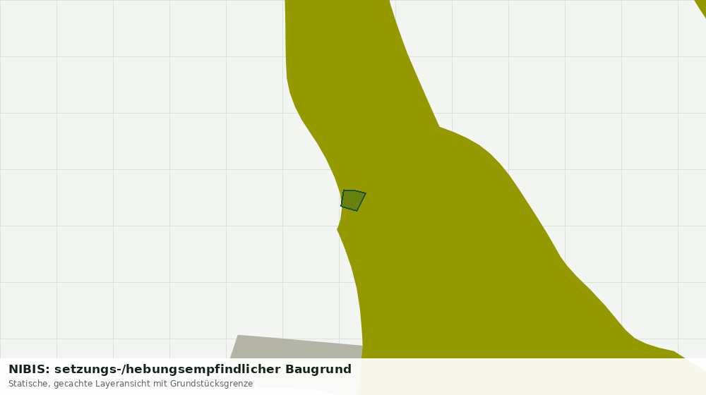 Statische Kartenansicht: NIBIS: setzungs-/hebungsempfindlicher Baugrund