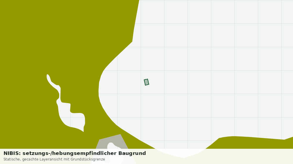 Statische Kartenansicht: NIBIS: setzungs-/hebungsempfindlicher Baugrund