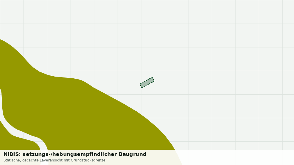 Statische Kartenansicht: NIBIS: setzungs-/hebungsempfindlicher Baugrund