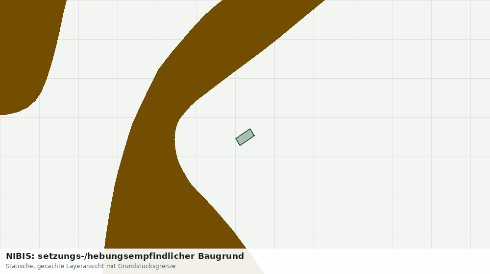 Statische Kartenansicht: NIBIS: setzungs-/hebungsempfindlicher Baugrund