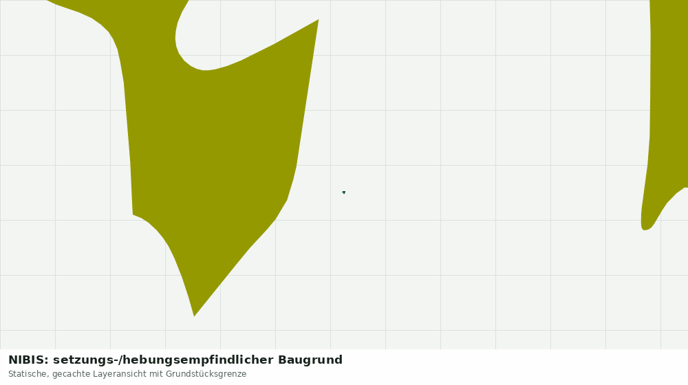Statische Kartenansicht: NIBIS: setzungs-/hebungsempfindlicher Baugrund