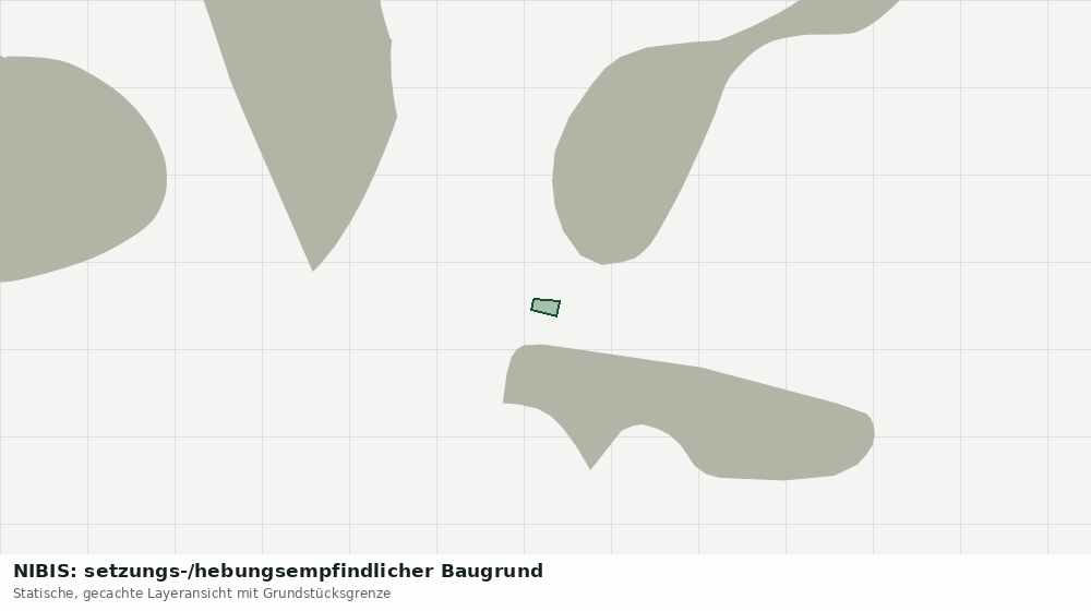 Statische Kartenansicht: NIBIS: setzungs-/hebungsempfindlicher Baugrund