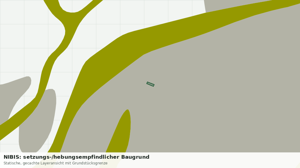 Statische Kartenansicht: NIBIS: setzungs-/hebungsempfindlicher Baugrund