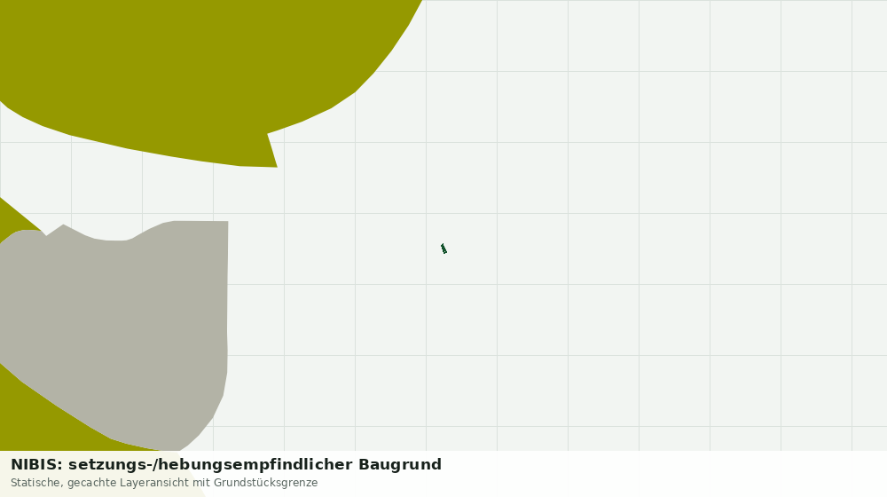 Statische Kartenansicht: NIBIS: setzungs-/hebungsempfindlicher Baugrund